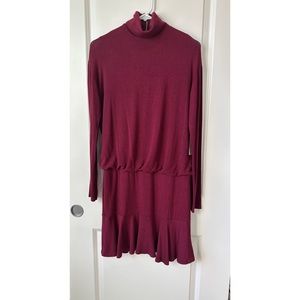 💜 ANTHROPOLOGY BAILEY 44 PLUM DRESS NWT